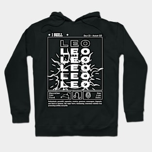 Leo zodiac sign Hoodie